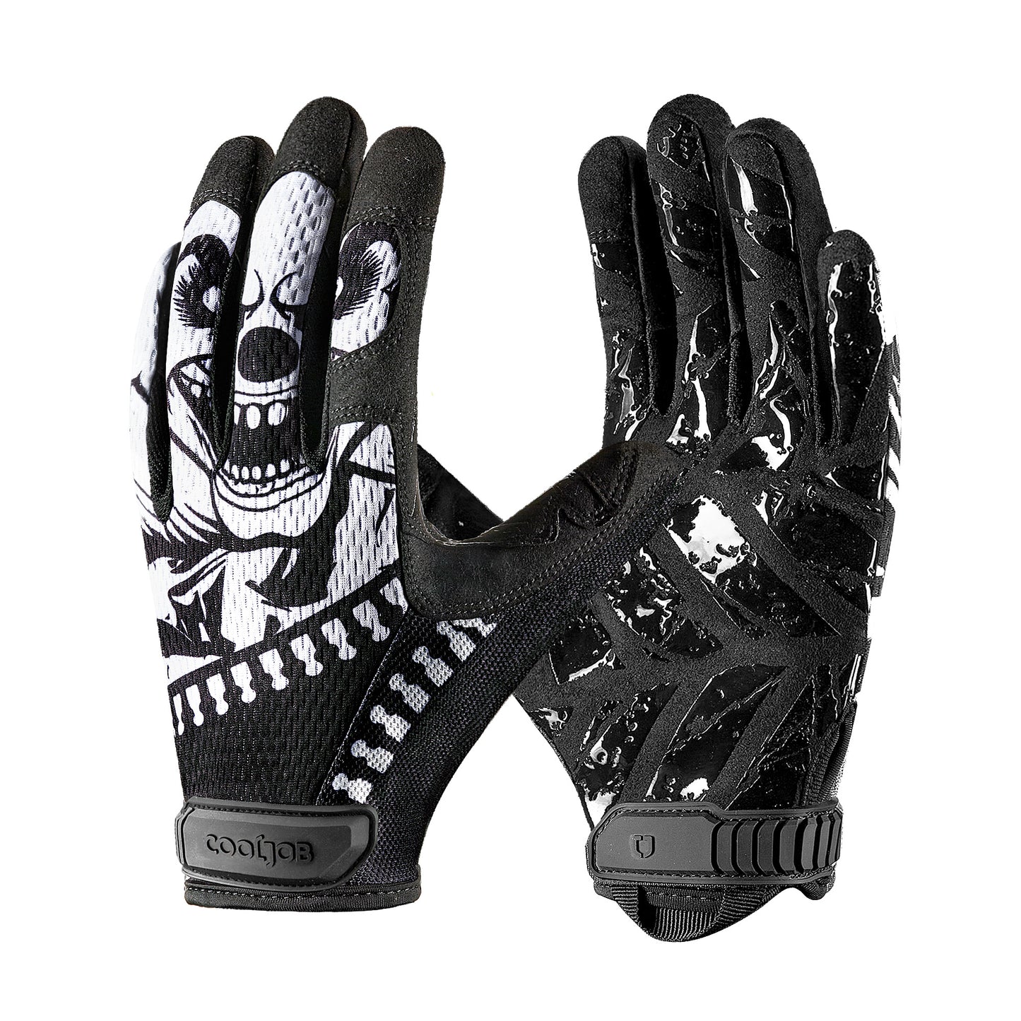 COOLJOB Mechanic Safety Work Gloves, Enhanced Anti-Slip Grip Tactical Gloves, Touchscreen (Joker)