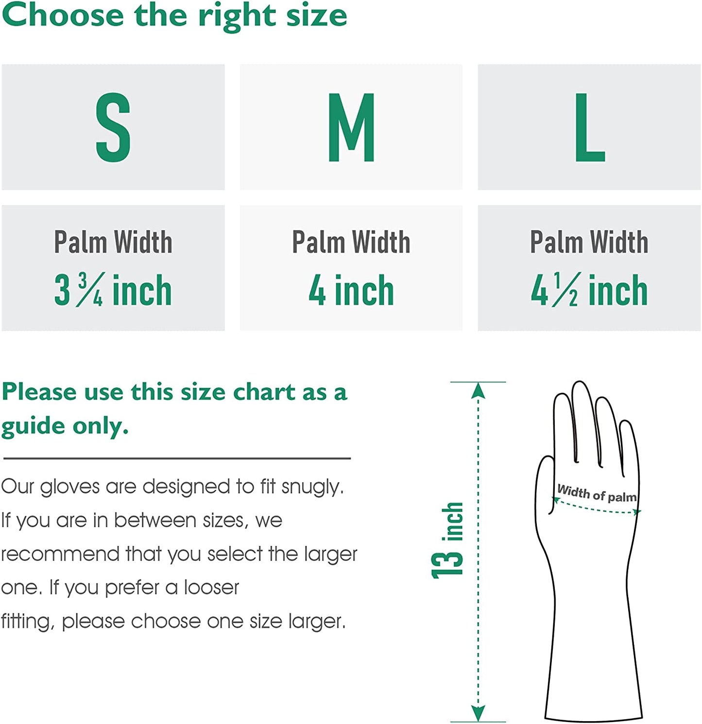 COOLJOB 3 Pairs Colorful Household Gloves, Water Resistant Reusable Dish Washing Rubber Gloves