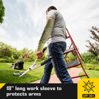 COOLJOB A6 Cut Resistant Sleeves for Gardening Pruning Fishing, 18” Arm Protection, UPF 50+
