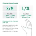 COOLJOB 2 Pairs Warm Knit Fingerless Gloves, Half Finger Winter Stretchy Mittens with Non-Slip Silicone Grip