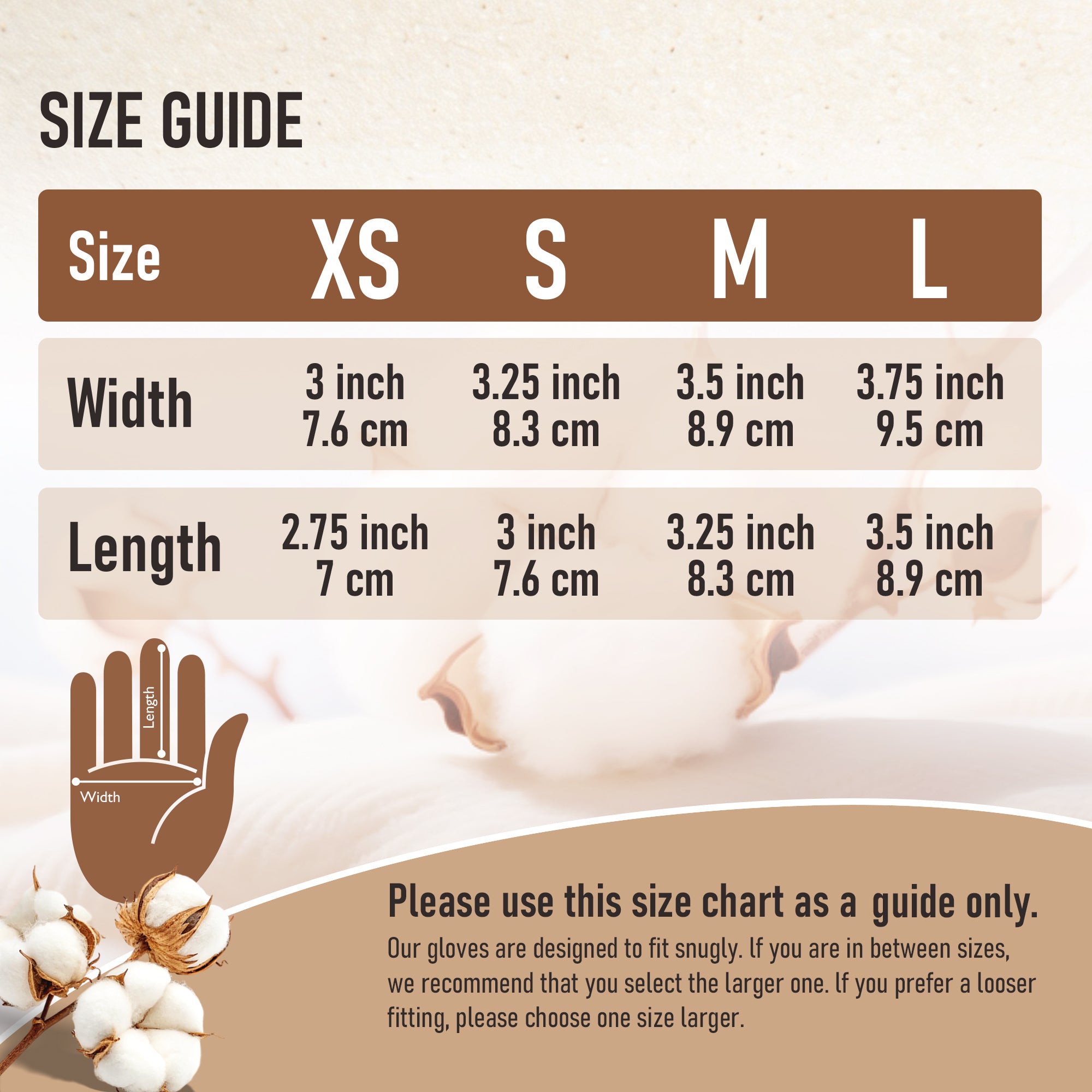 COOLJOB 4 Pairs Soft Moisturizing Cotton Gloves with Elastic Cuff for Dry Hands & Eczema