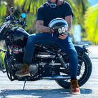 COOLJOB Goodyear Welt Steel Toe Shoes for Men, Full Grain Leather Safety Work Boots, Non-slip EVA Outsole