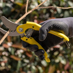 COOLJOB 6 Pairs Nitrile Rubber Dipped Safety Work Gloves with Grip Dots, Touchscreen