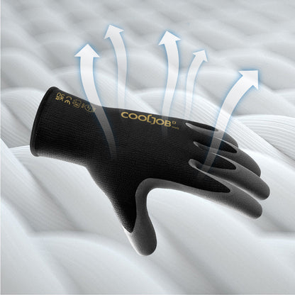MicroFoam Nitrile Coated Safety Work Gloves with Touchscreen