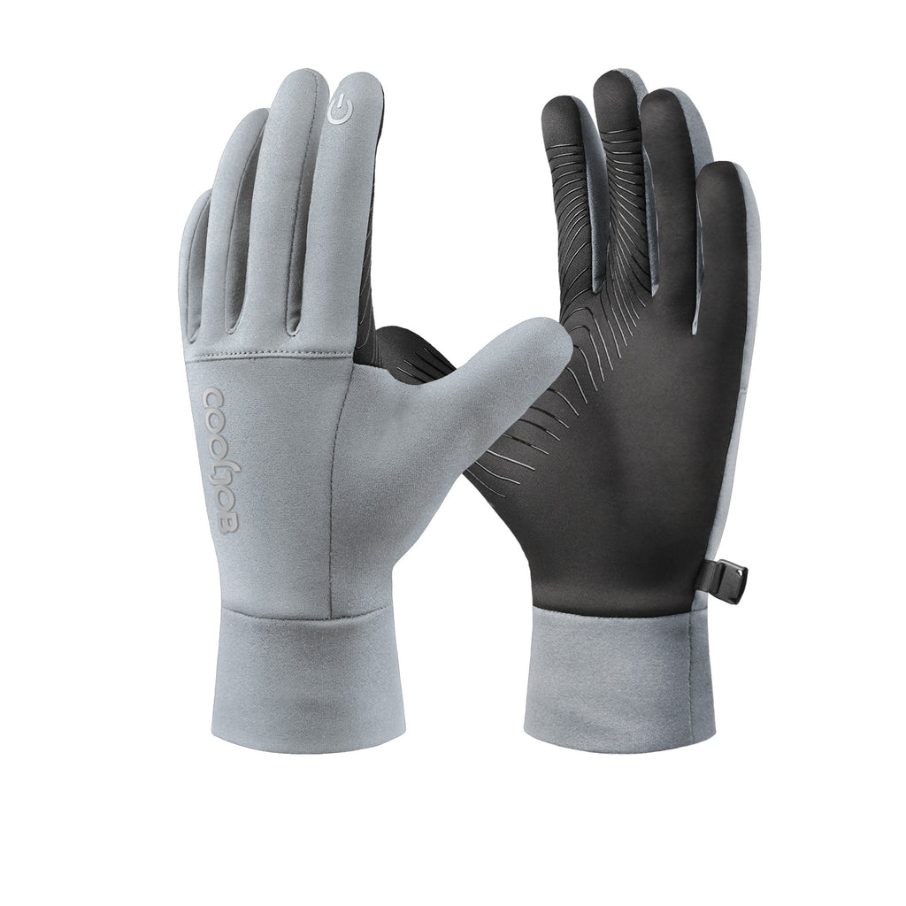 COOLJOB Touchscreen Winter Gloves, Windproof Thermal Warm Cold Weather Gloves