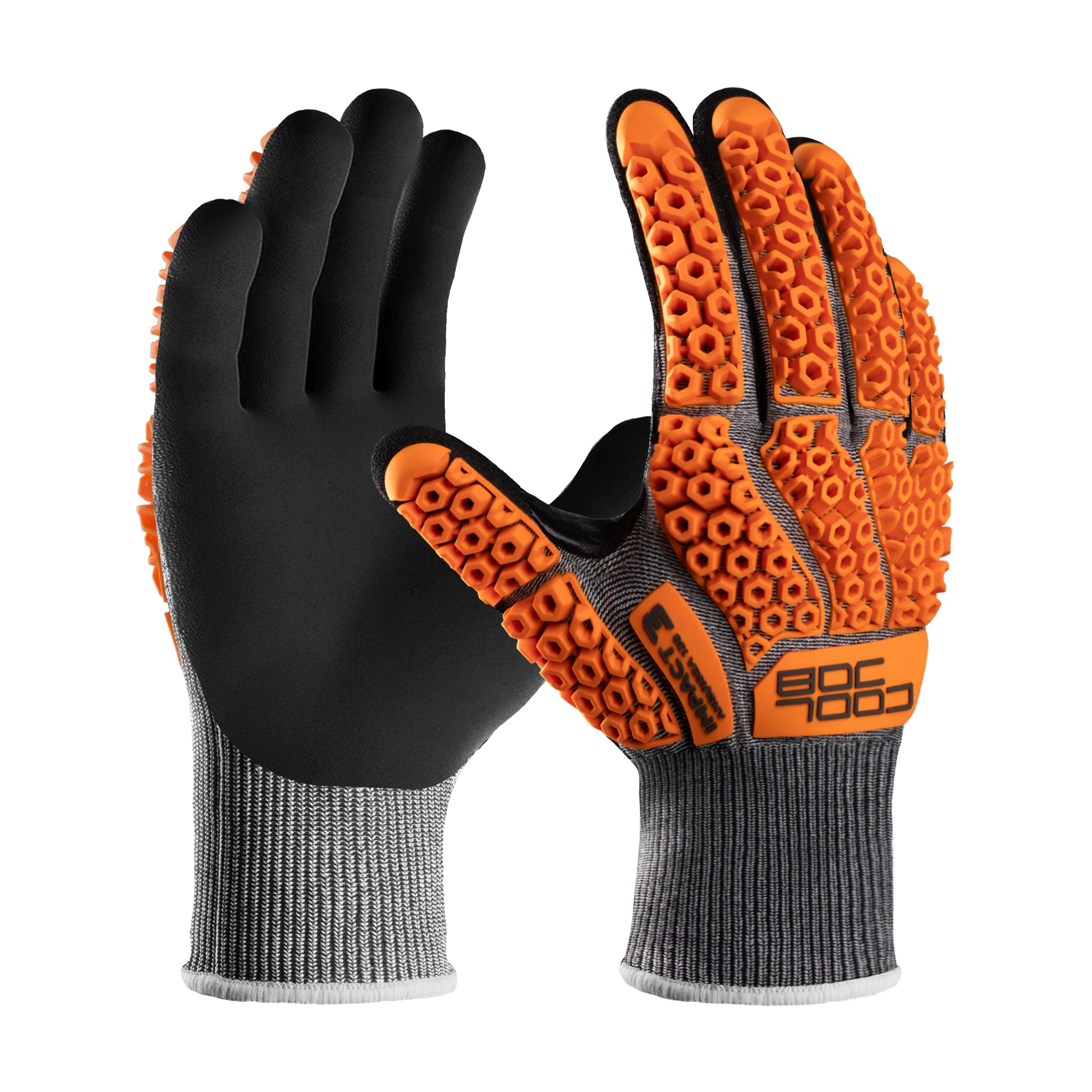 COOLJOB A5 Cut Resistant Gloves with Impact Resistant TPR