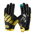 COOLJOB Breathable Men’s Work Gloves with Silicone Grip, Touchscreen Mechanic Gloves (Black, Grey)