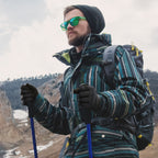 COOLJOB Touchscreen Utility Work Gloves for Men, Breathable Cooling Safety Gloves