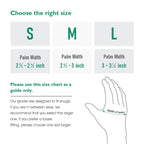 COOLJOB 3 Pairs Kids Gloves, Grippy Rubber Coated Garden Work Gloves for Children, Purple & Pink & Yellow