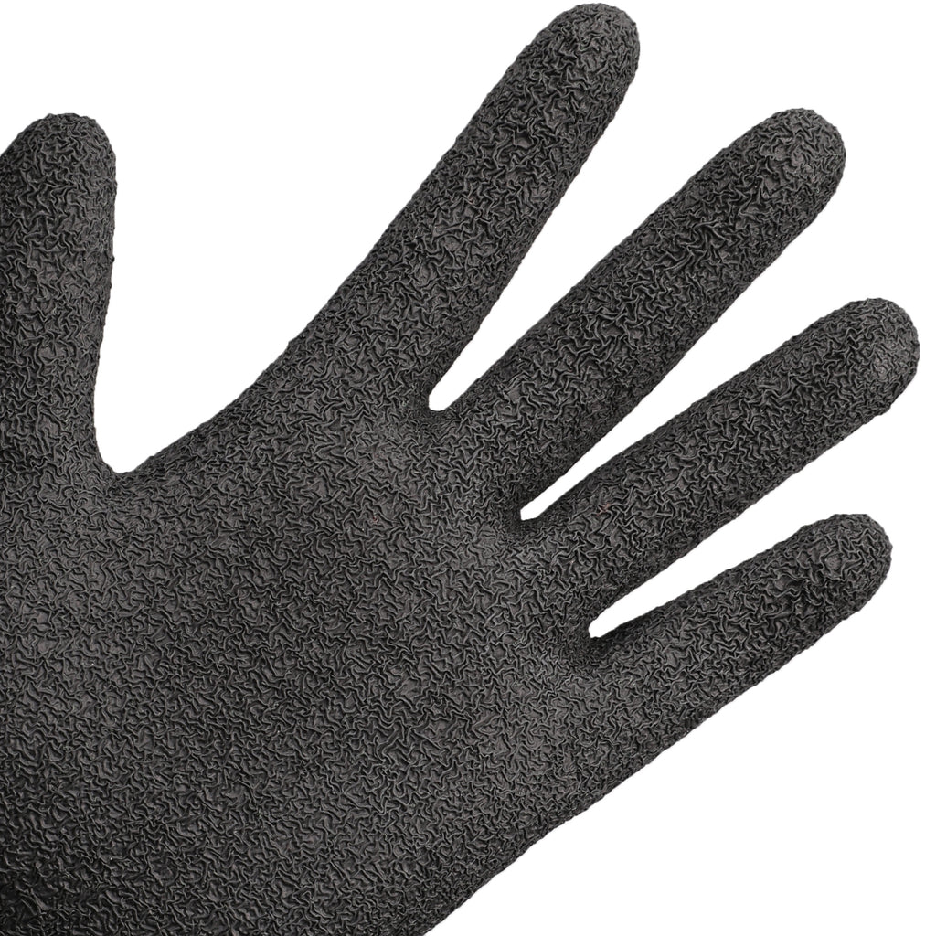 COOLJOB Safety Work Gloves with Grip Latex, Rubber Dipped Gloves
