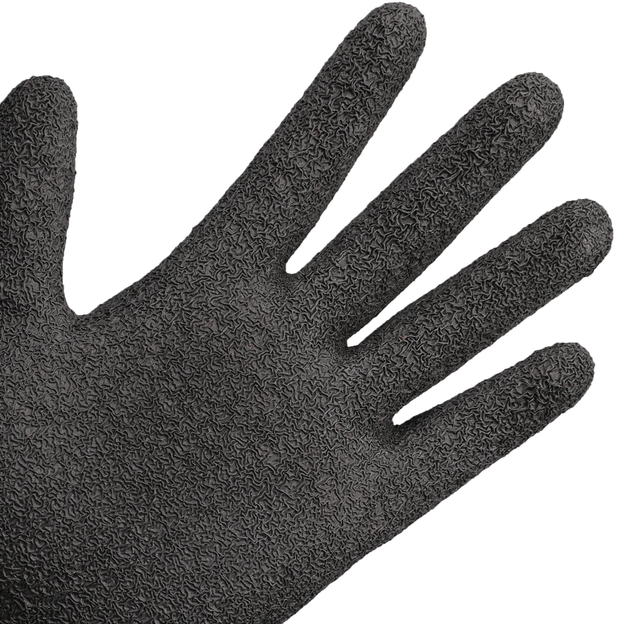 COOLJOB Safety Work Gloves with Grip Latex, Rubber Dipped Gloves
