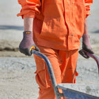 COOLJOB Winter Work Gloves with Anti-slip Grip, Touchscreen Microfoam Nitrile Dipped