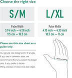 COOLJOB 2 Pairs Warm Knit Fingerless Gloves, Half Finger Winter Stretchy Mittens with Non-Slip Silicone Grip