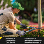 COOLJOB 3/12 Pairs Safety Work Gloves Microfoam Nitrile Rubber Coated, Touchscreen