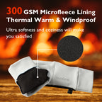 COOLJOB Touchscreen Winter Gloves, Windproof Thermal Warm Cold Weather Gloves