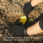 COOLJOB Thorn Proof Garden Gloves with Touchscreen Fingers (Black)