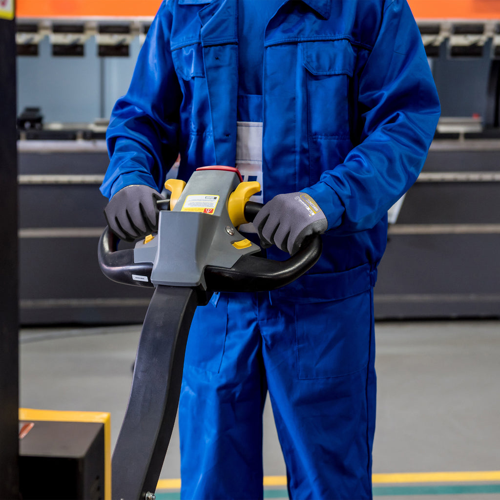 COOLJOB 3/12 Pairs Safety Work Gloves Microfoam Nitrile Rubber Coated, Touchscreen