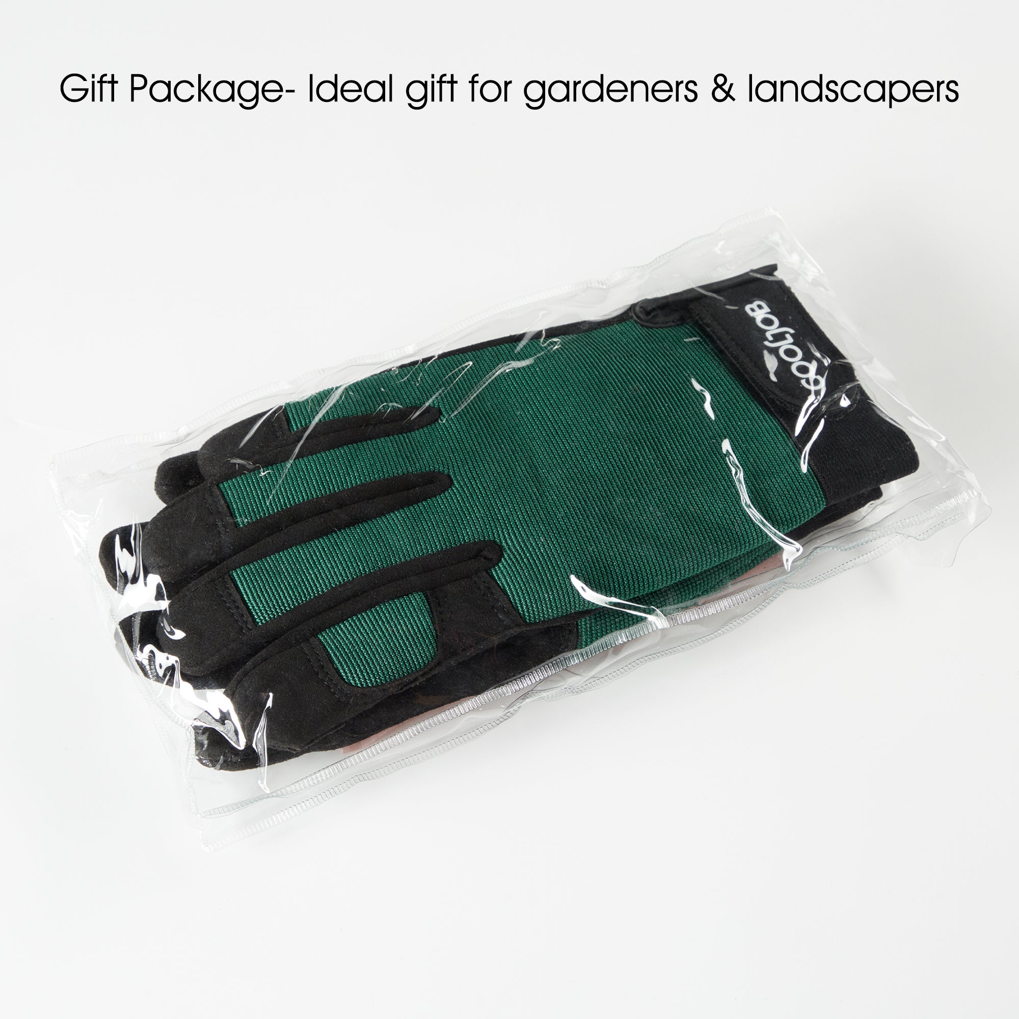 COOLJOB Thorn Proof Garden Gloves with Touchscreen Fingers (Green)