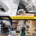COOLJOB 12/120 Pairs A2 Cut Resistant Safety Work Gloves with Grip