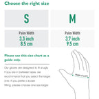 COOLJOB 2/6 Pairs Colorful Gardening Gloves for Women Ladies, Breathable Rubber Coated for Yard Garden