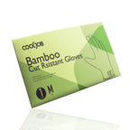 COOLJOB Food Grade Cut Resistant Gloves, Bamboo Rayon Safety Work Gloves Level 5 A3 Cutting Protection