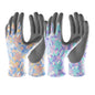 COOLJOB 2/6 Pairs Colorful Gardening Gloves for Women Ladies, Breathable Rubber Coated for Yard Garden