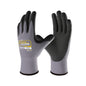 COOLJOB 6 Pairs Nitrile Rubber Dipped Safety Work Gloves with Grip Dots, Touchscreen