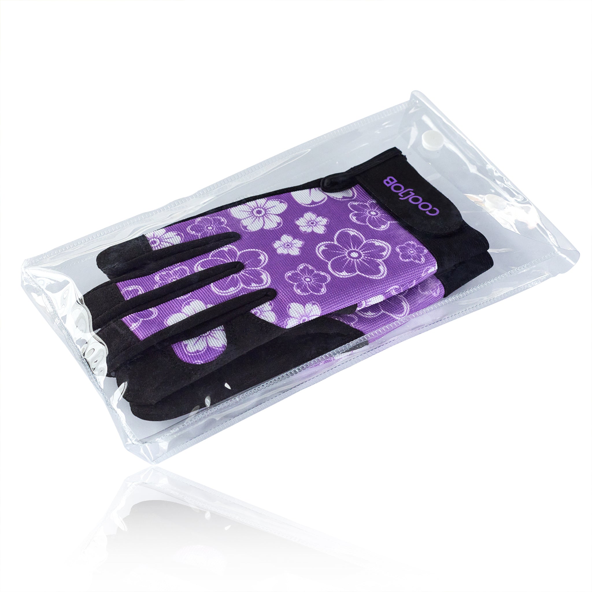 COOLJOB Gardening Work Gloves for Women, Thorn Proof, Puncture Resistant Anti-Slip Flexible, Touchscreen