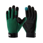 COOLJOB Thorn Proof Garden Gloves with Touchscreen Fingers (Green)