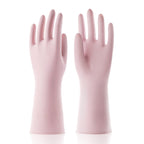COOLJOB 1/3 Pairs Colorful Household Gloves, Water Resistant Reusable Dish Washing Rubber Gloves