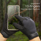 COOLJOB Touchscreen Utility Work Gloves for Men, Breathable Cooling Safety Gloves