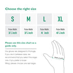 COOLJOB 3 Pairs Think Green Gardening Work Gloves, 100% Recycled Polyester with Rubber Coated