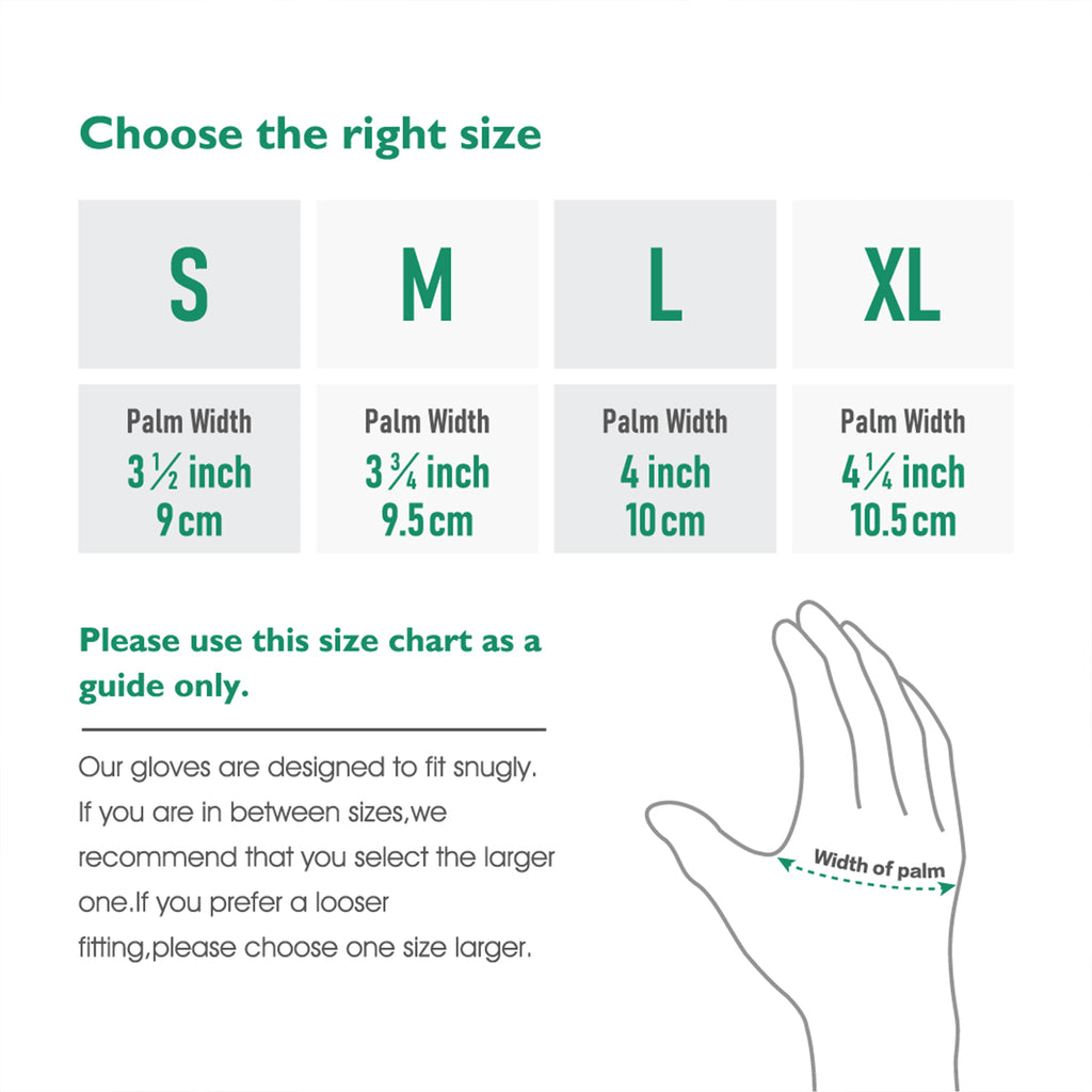 COOLJOB Think Green Thick Fleece Lined Winter Thermal Warm Freezer Work Gloves, Non-Slip Grip