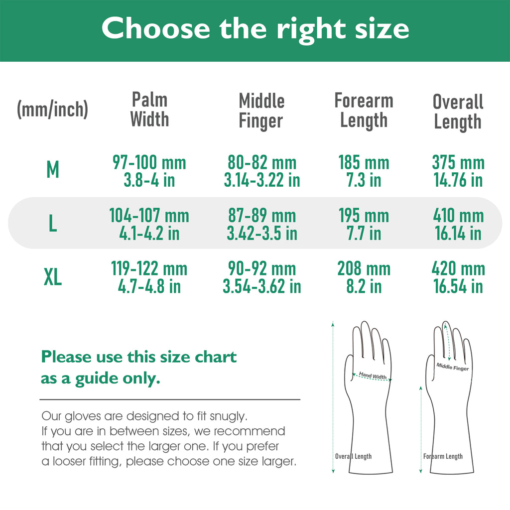 COOLJOB Thorn Proof Rose Pruning Garden Gloves, Longer Sleeve, Puncture Resistant (Orange)