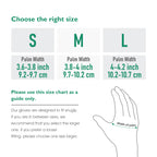 COOLJOB 6 Pairs Safety Nitrile Work Garden Gloves, Touch Screen Working Yard with Grip for Men