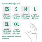 COOLJOB 2 Pairs Bamboo Touchscreen Gardening Work Gloves, Grippy Nitrile Rubber Coated