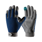 COOLJOB Thorn Proof Garden Gloves with Touchscreen Fingers (Navy)