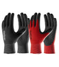 COOLJOB 2/6 Pairs Gardening Gloves for Men, Breathable Rubber Coated for Garden Weeding Landscaping