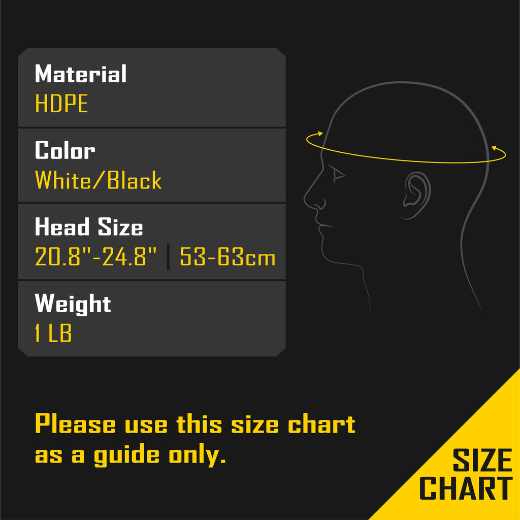 COOLJOB Full Brim Hard Hat, Vented Construction Safety Helmet OSHA Approved, 6-Point Ratchet Suspension