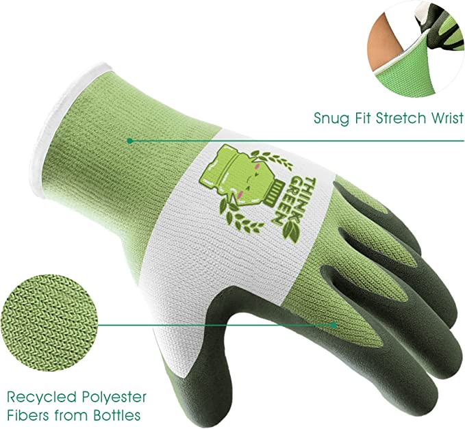 Gardening Working Gloves Nonslip Wearable Garden Gloves Waterproof