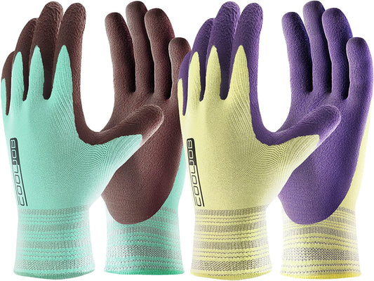 Modal Ultra-Soft Gardening Work Gloves (2 Pairs)